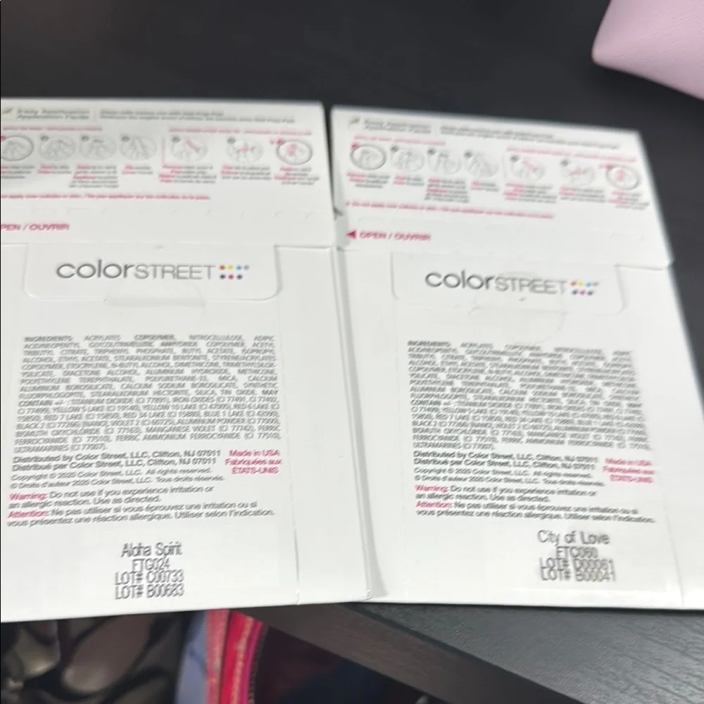 Color Street Cosmetic Bag with nail strips bundle - Picture 4 of 12